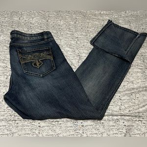 Cache blue jeans sz 8